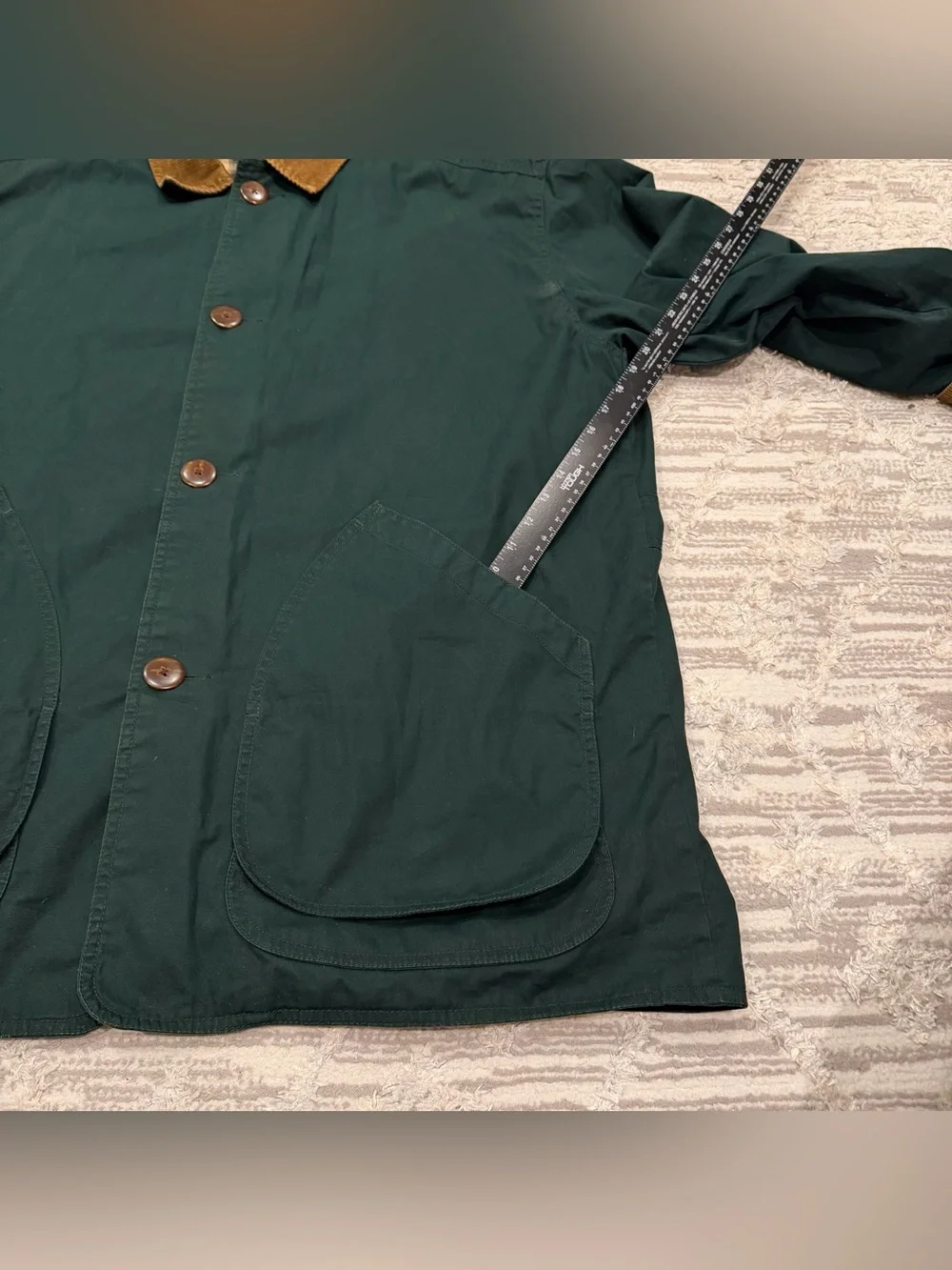 J. Crew Plaid Lined Barn Chore Jacket Men’s XL Field Corduroy Button Hunt Rare